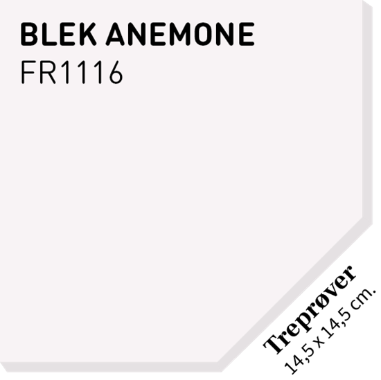 Bilde av Fargerike Små Treprøver FR1116 Blek Anemone