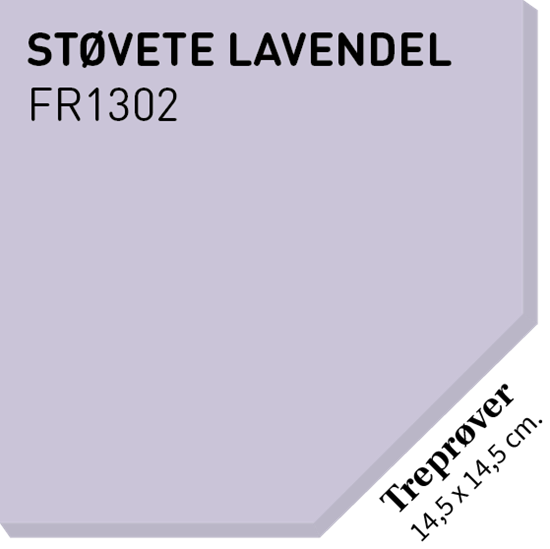 Bilde av Fargerike Små Treprøver FR1302 Støvete Lavendel