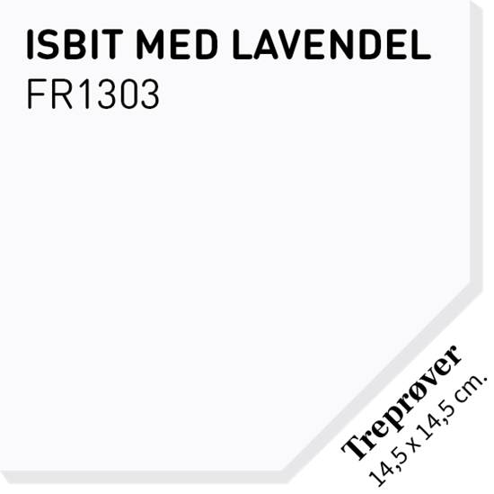 Bilde av Fargerike Små Treprøver FR1303 Isbit med Lavendel
