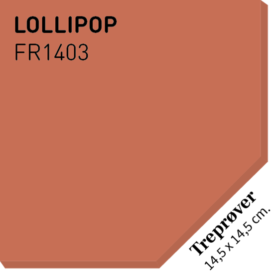 Bilde av Fargerike Små Treprøver FR1403 Lollipop