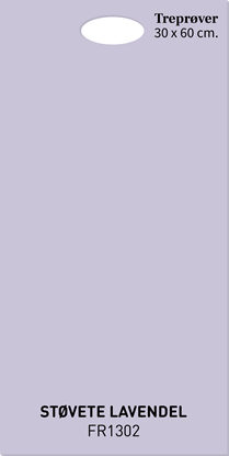 Bilde av Fargerike Store Treprøver FR1302 Støvete Lavendel