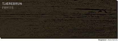 Bilde av Fargerike Beis Treprøver FR9115 Tjærebrun
